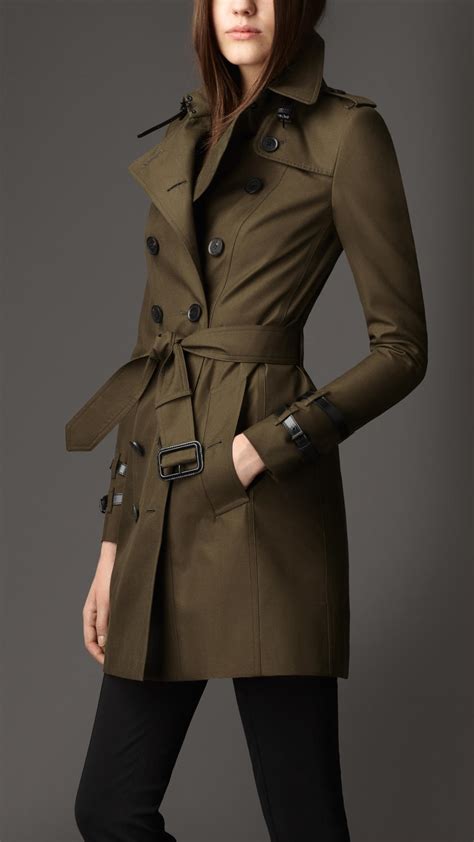 burberry olive green trench coat|best burberry trench coat women.